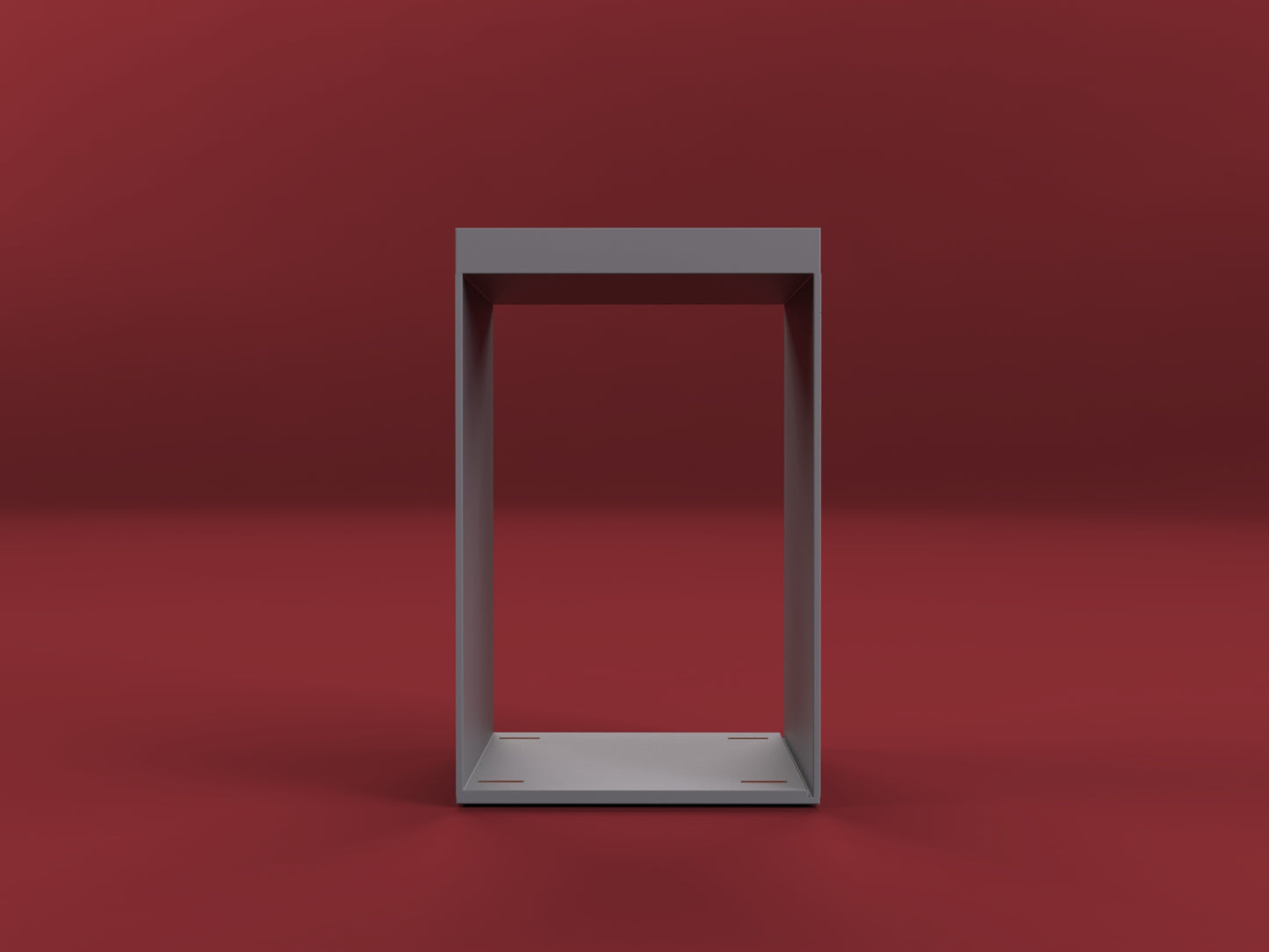 Squares and Circle Foldable desk cubby Blueprint